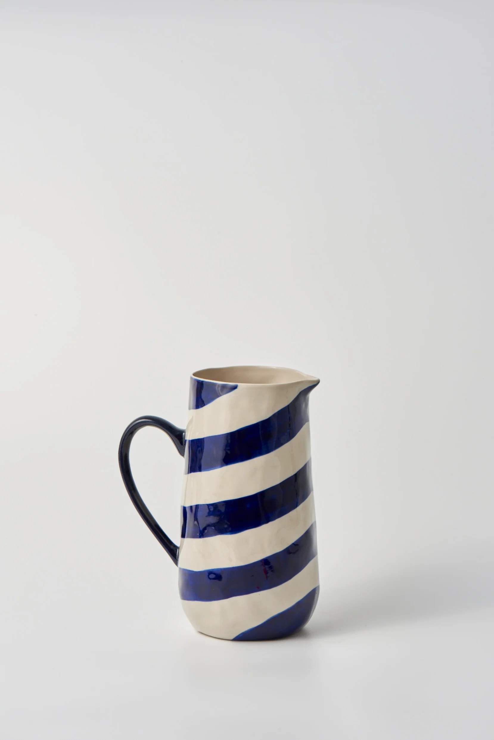 CABANA STRIPE JUG BLUE - Image 4