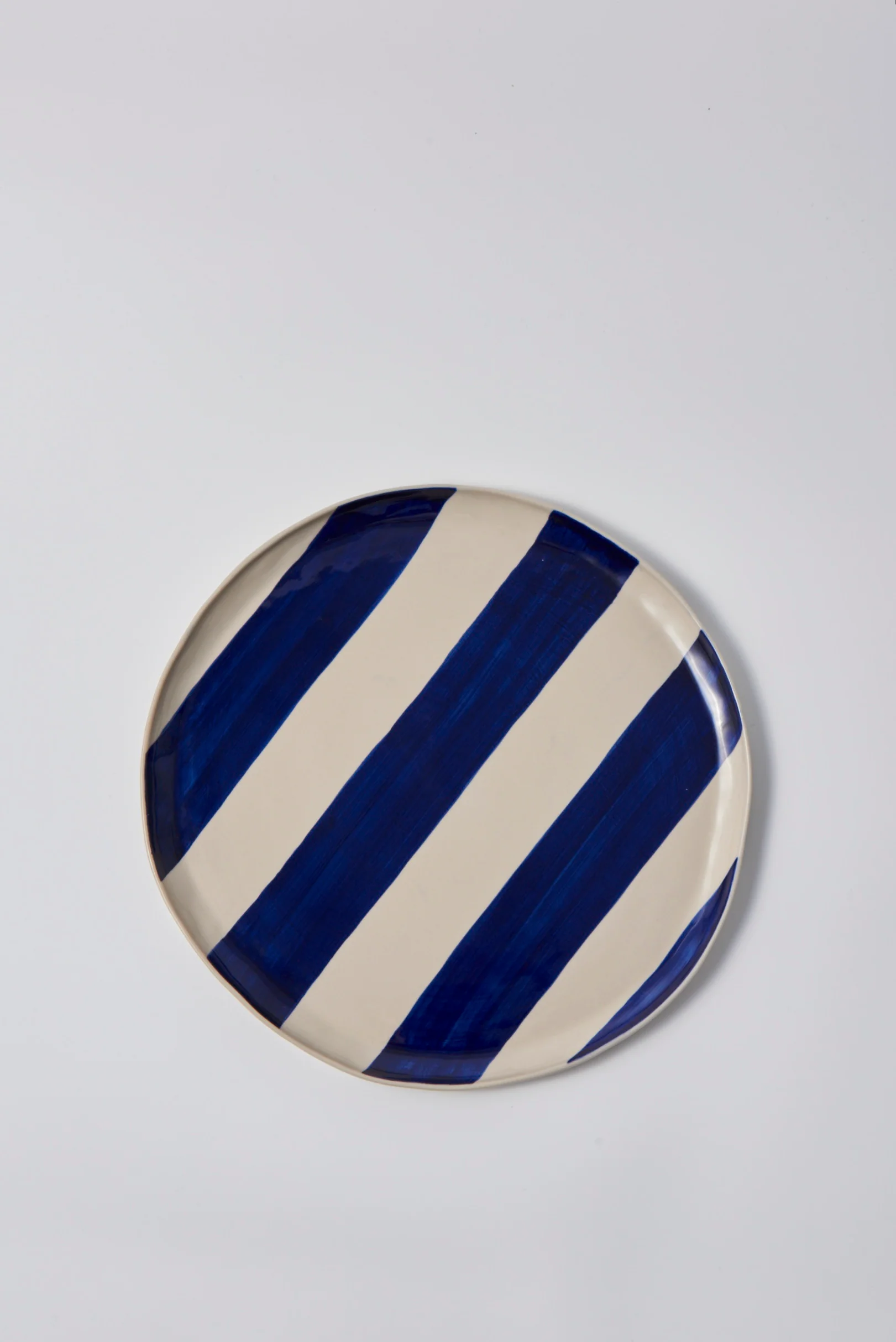 CABANA STRIPE PLATTER BLUE - Image 7