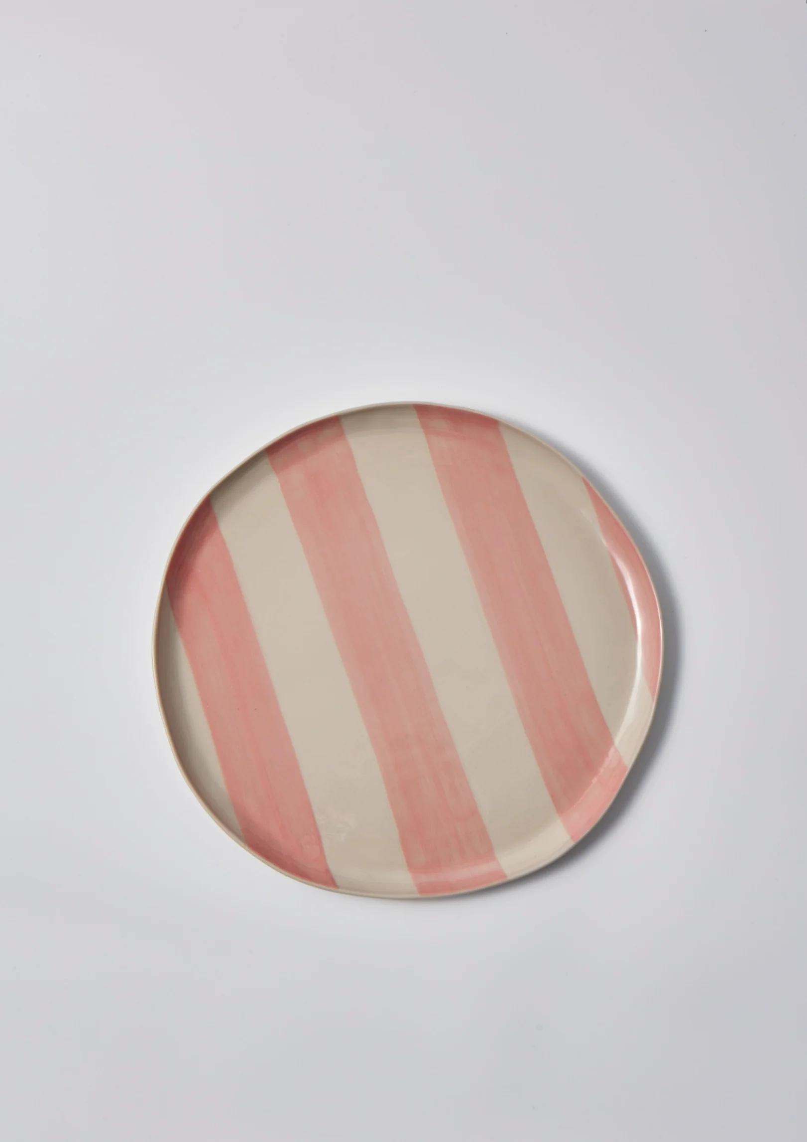 CABANA STRIPE PLATTER PINK - Image 4