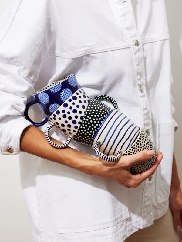 CHINO MUG NAVY SPOT - Image 3